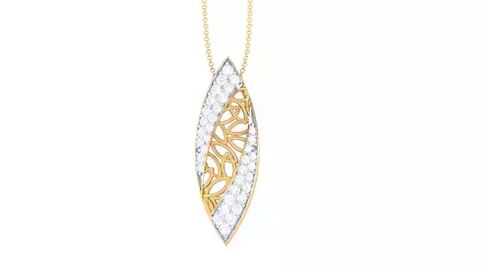 Women Pendant 3dm STL OBJ FBX Renders Details