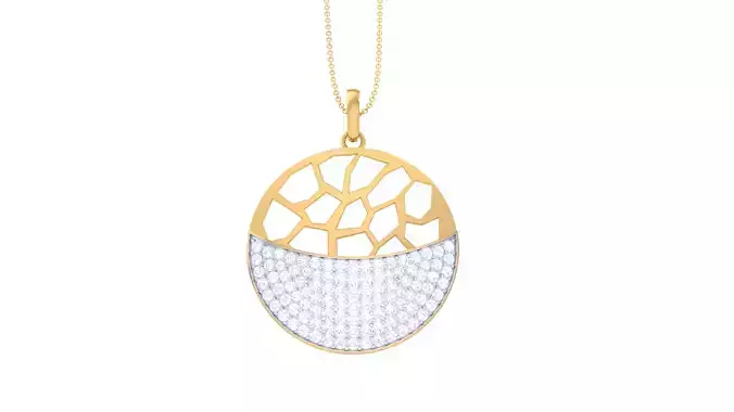 Women Pendant 3dm STL OBJ FBX Renders Details