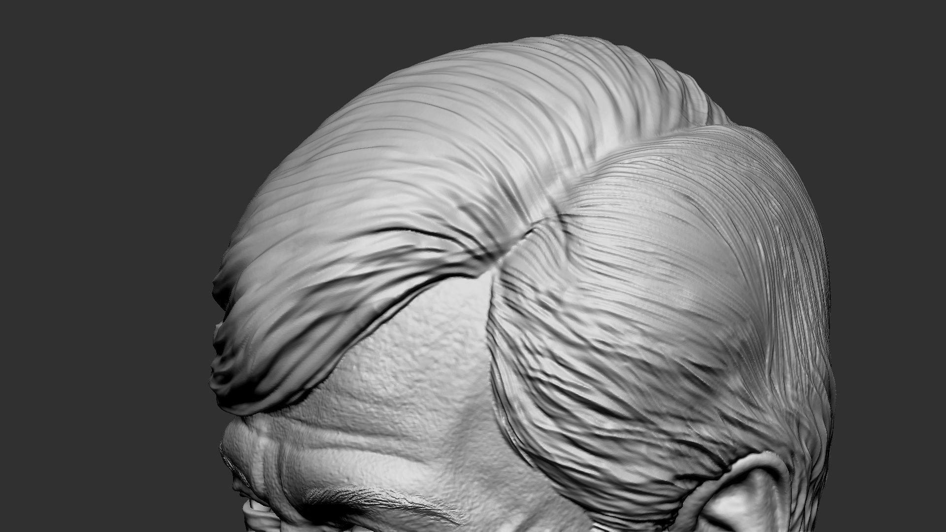 Jackie Chan 3D print model_29