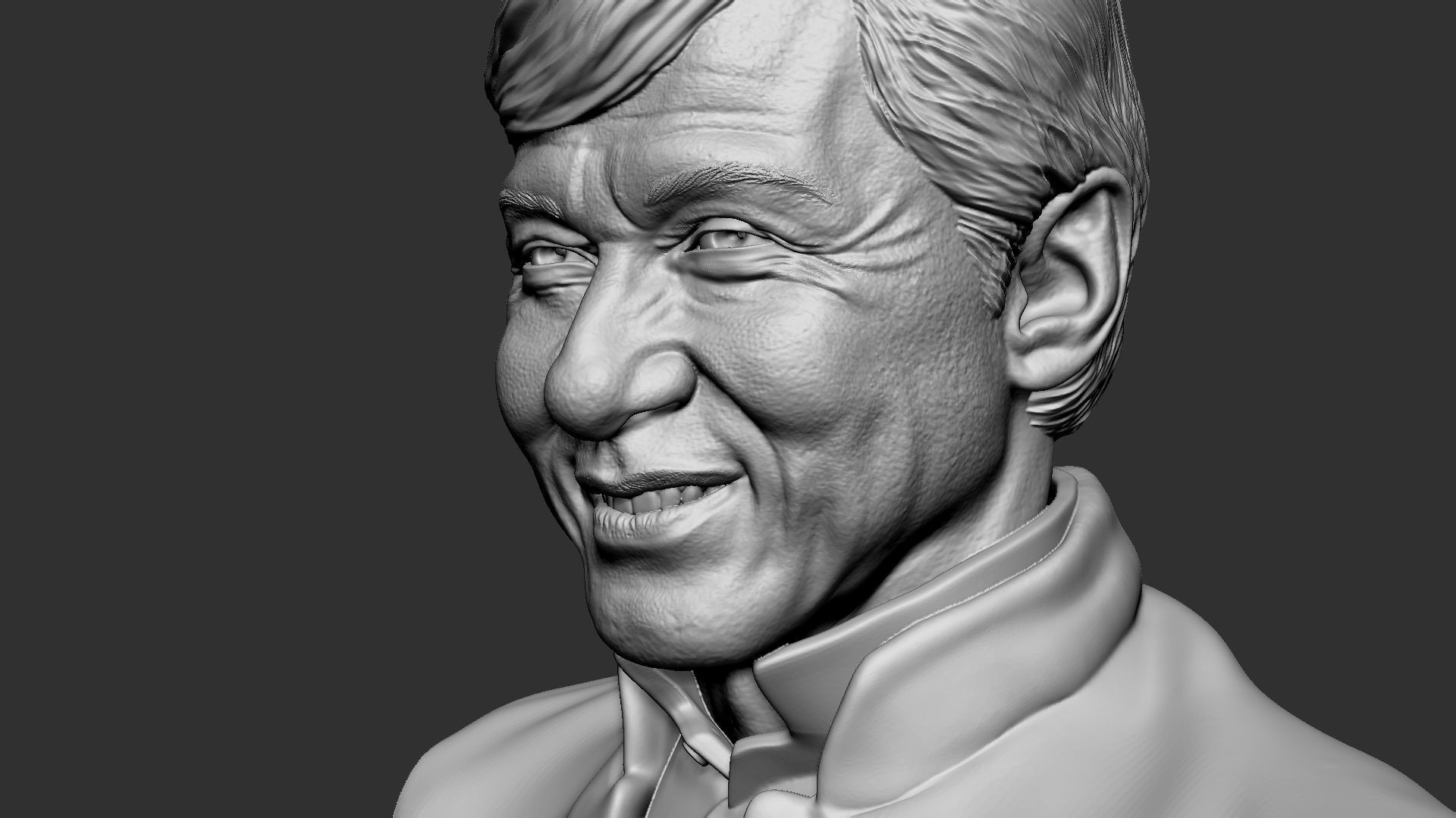 Jackie Chan 3D print model_25