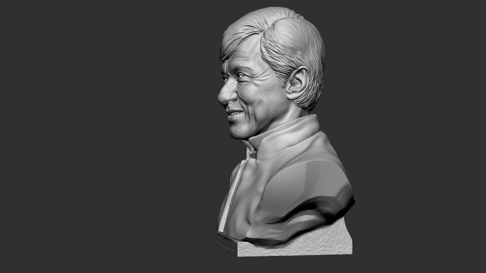 Jackie Chan 3D print model_37