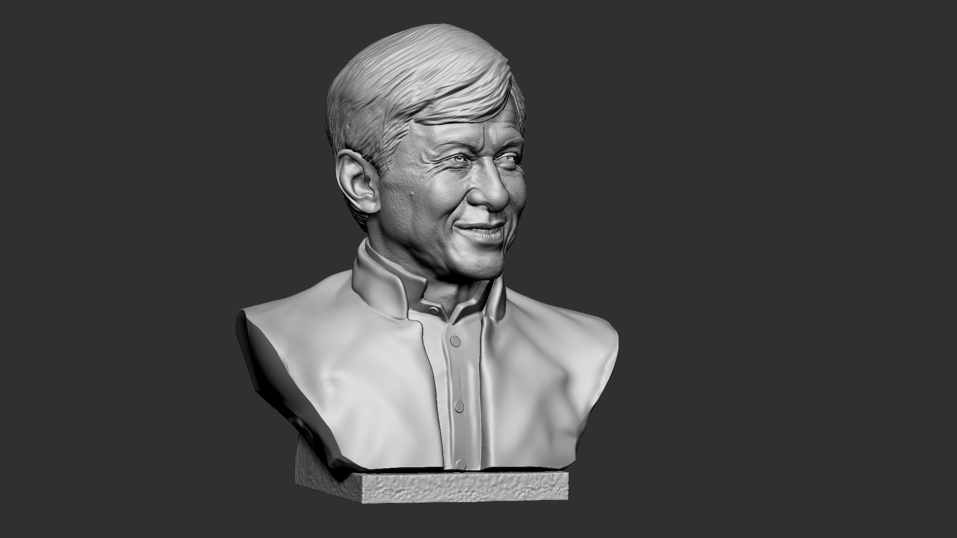 Jackie Chan 3D print model_21