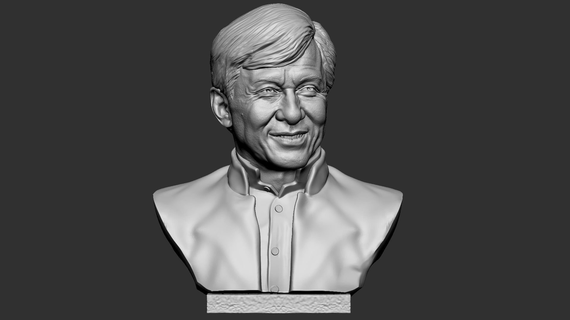 Jackie Chan 3D print model_3
