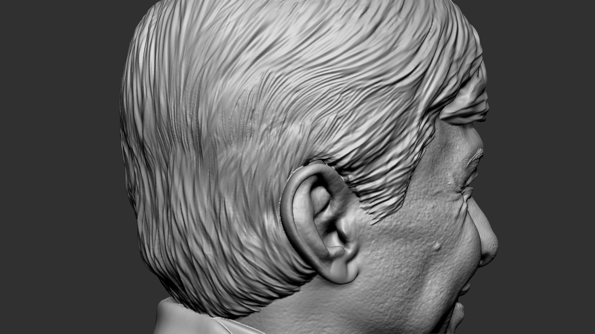 Jackie Chan 3D print model_31