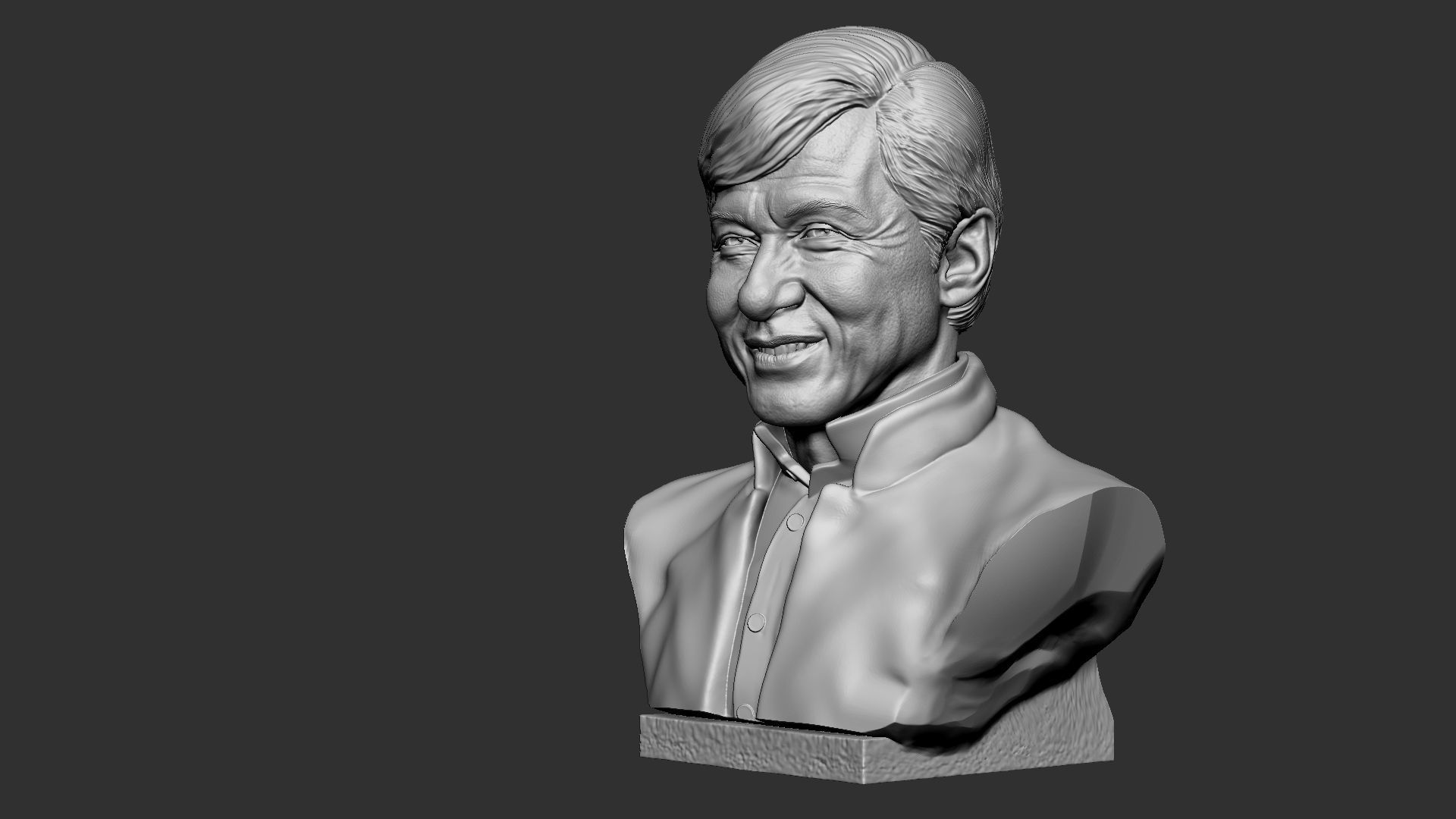 Jackie Chan 3D print model_35