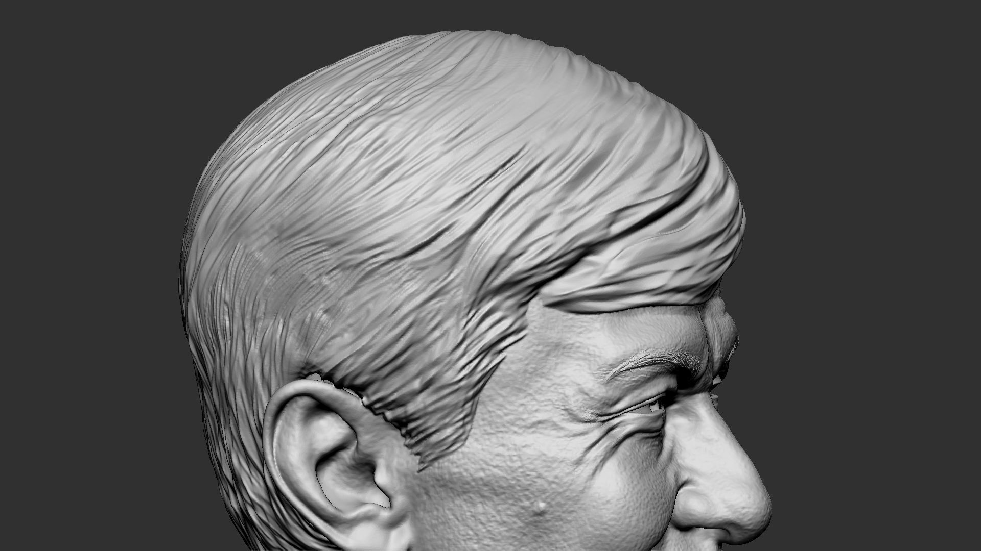 Jackie Chan 3D print model_30