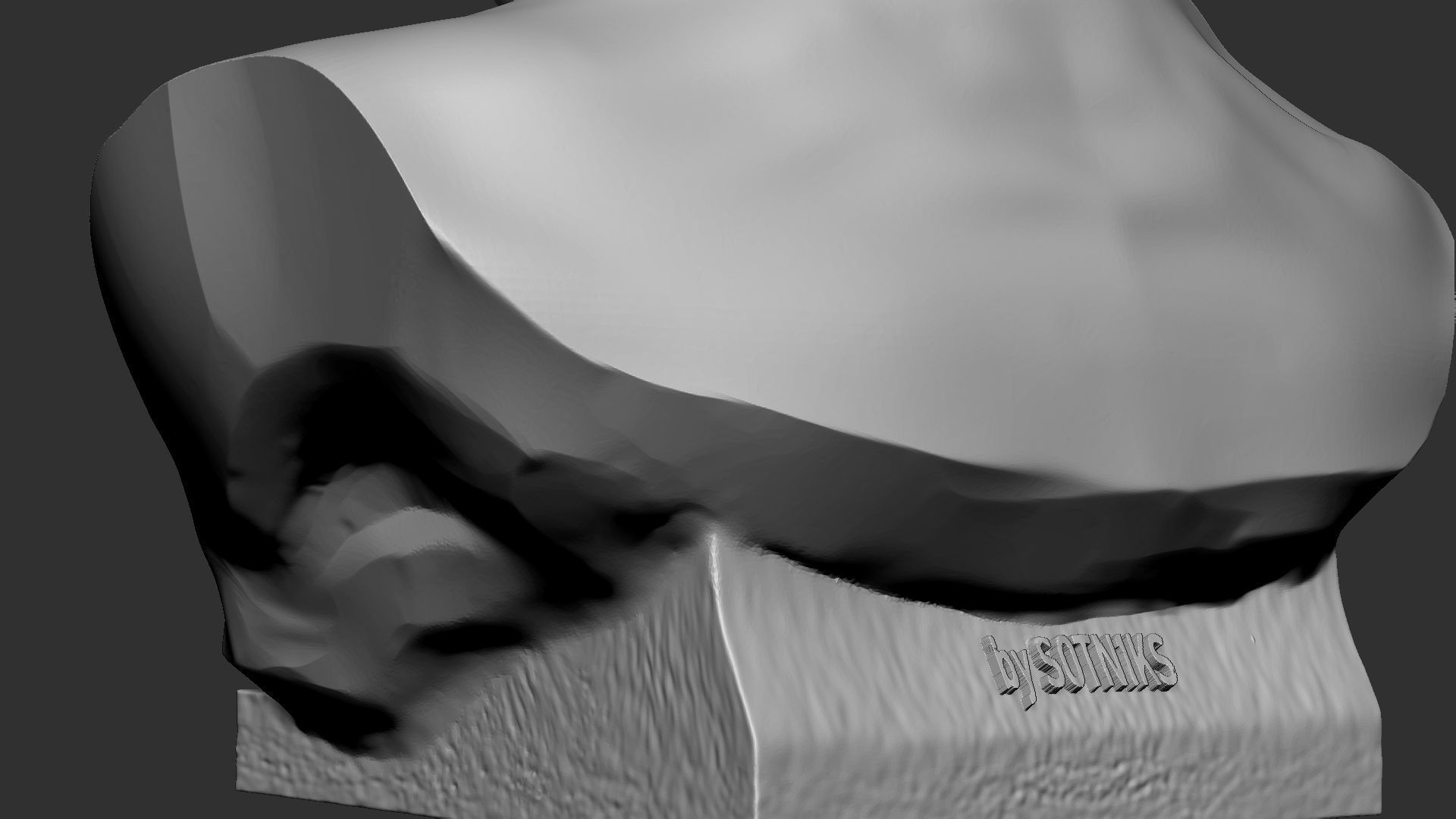 Jackie Chan 3D print model_27