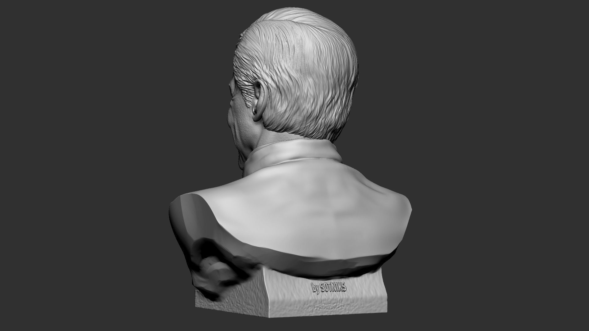 Jackie Chan 3D print model_7