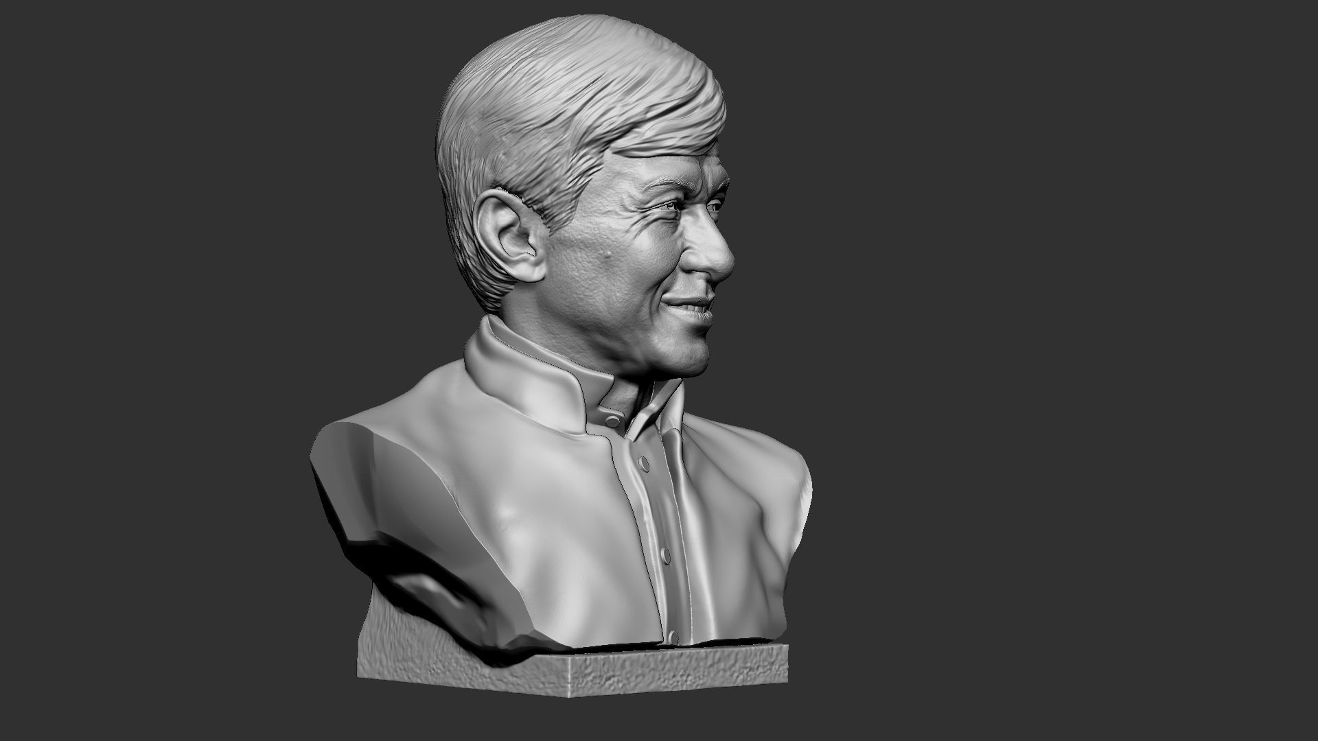 Jackie Chan 3D print model_20