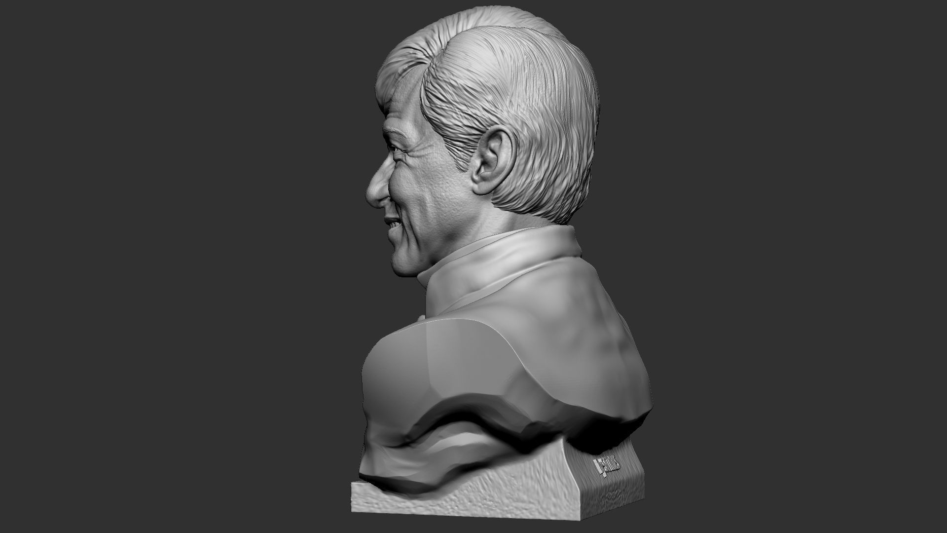 Jackie Chan 3D print model_39