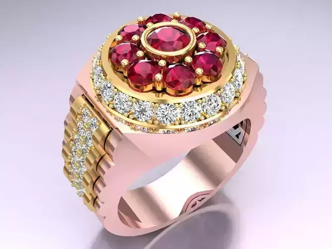 Diamond Rings - Mens Ring - N9500