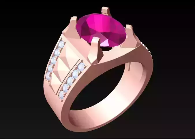 Diamond Rings - Mens Ring - N1444