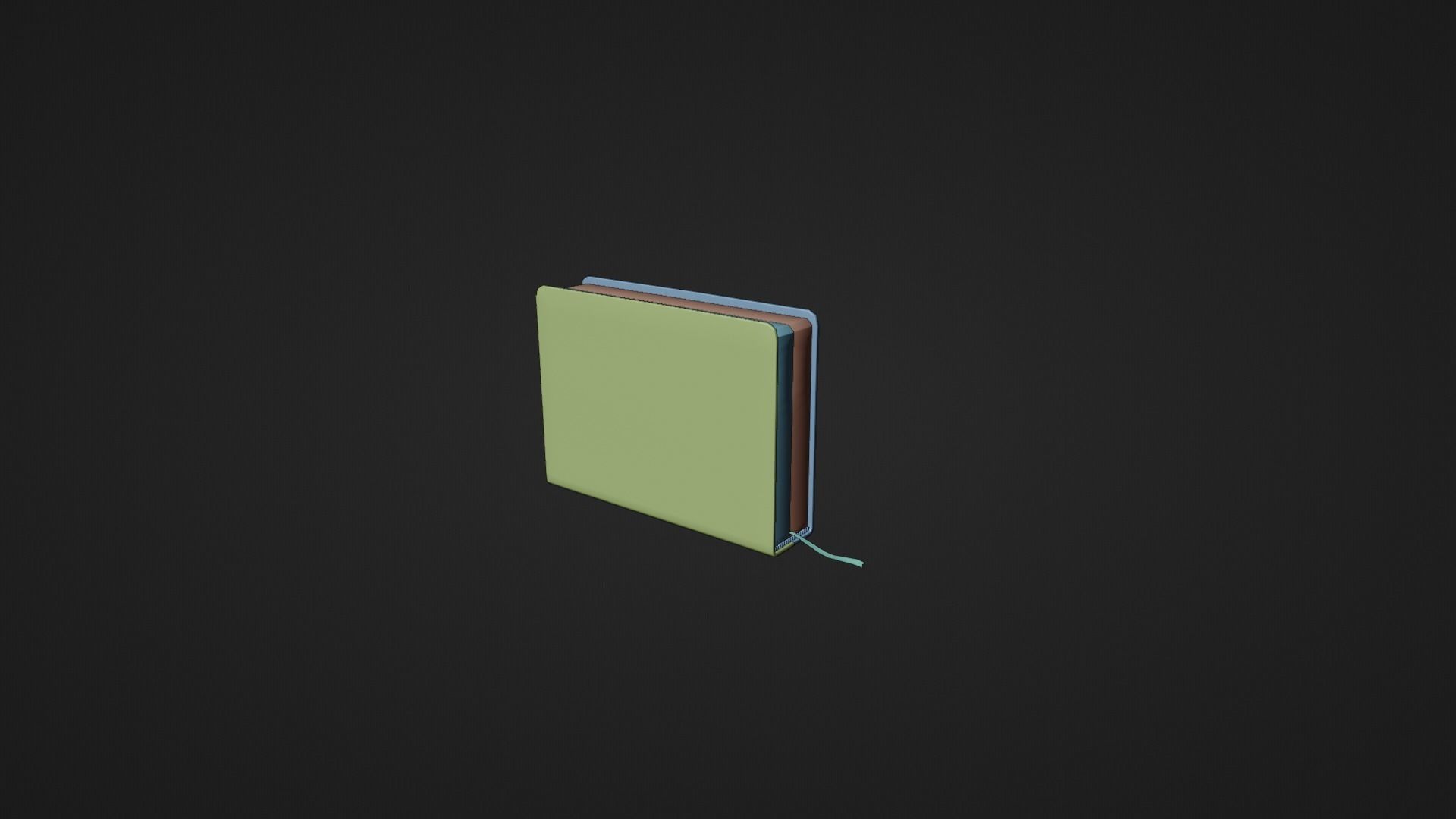 BIBLE RIGGED 3D model_15