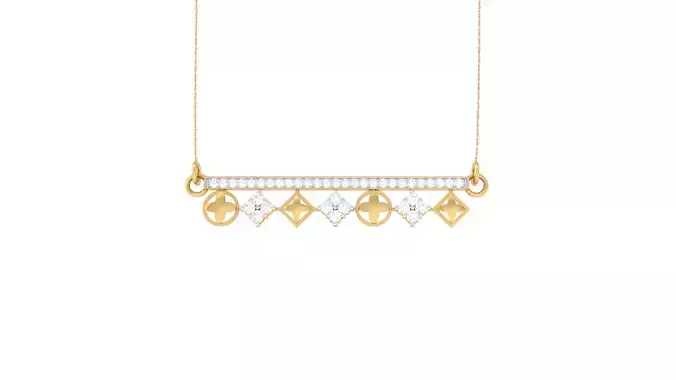 Women Pendant 3dm STL OBJ FBX Renders Details