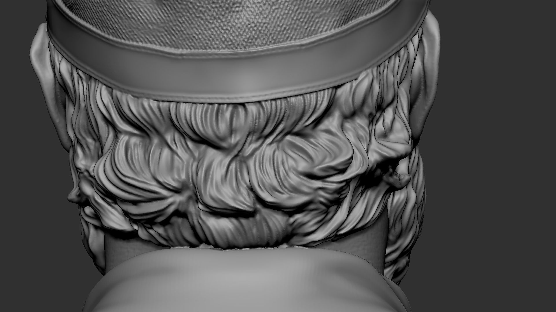 Fidel Castro 3D print model_25