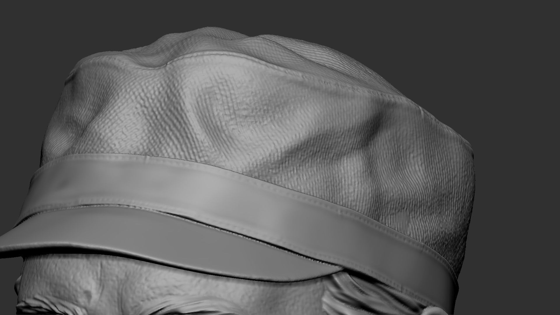 Fidel Castro 3D print model_23