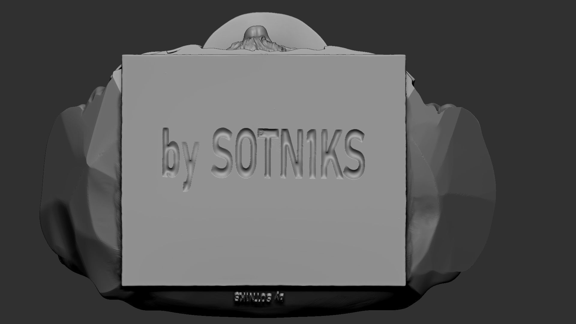 Fidel Castro 3D print model_31