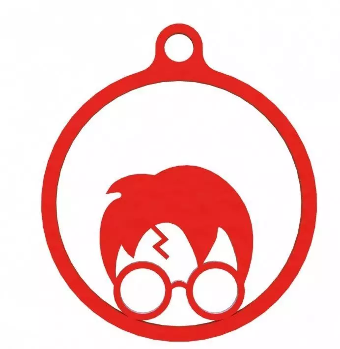 Harry Potter christmas decoration 3D print model_0