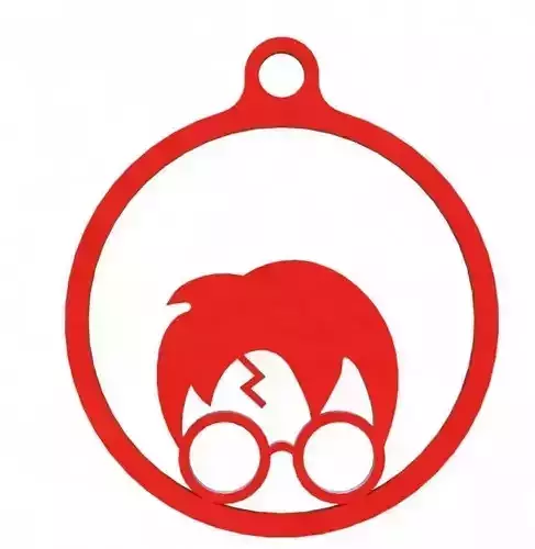 Harry Potter christmas decoration 3D print model