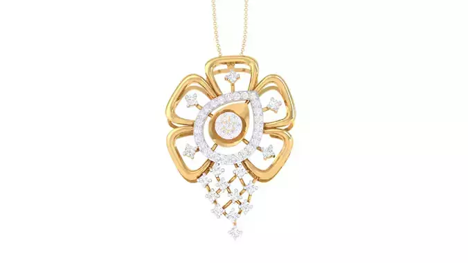 Women Pendant 3dm STL OBJ FBX Renders Details