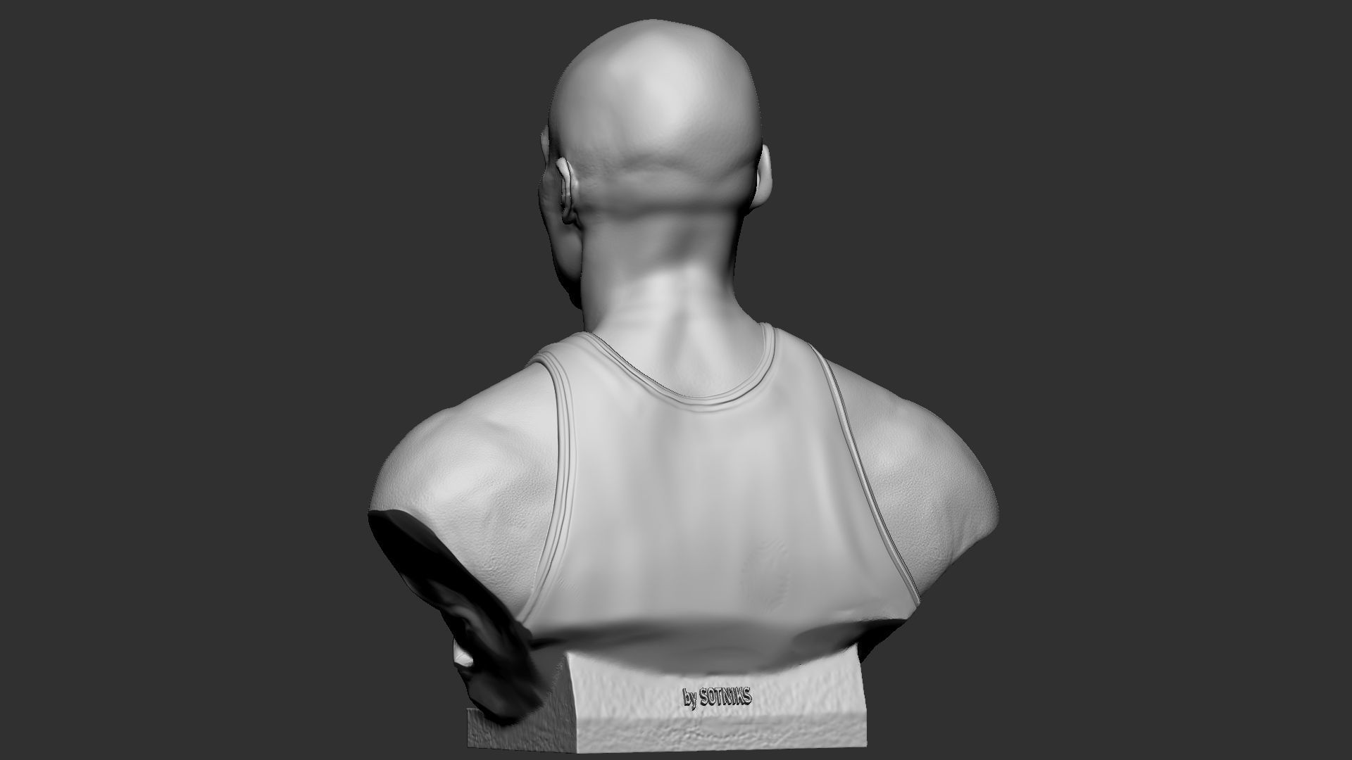 Kobe Bryant 3D print model_5