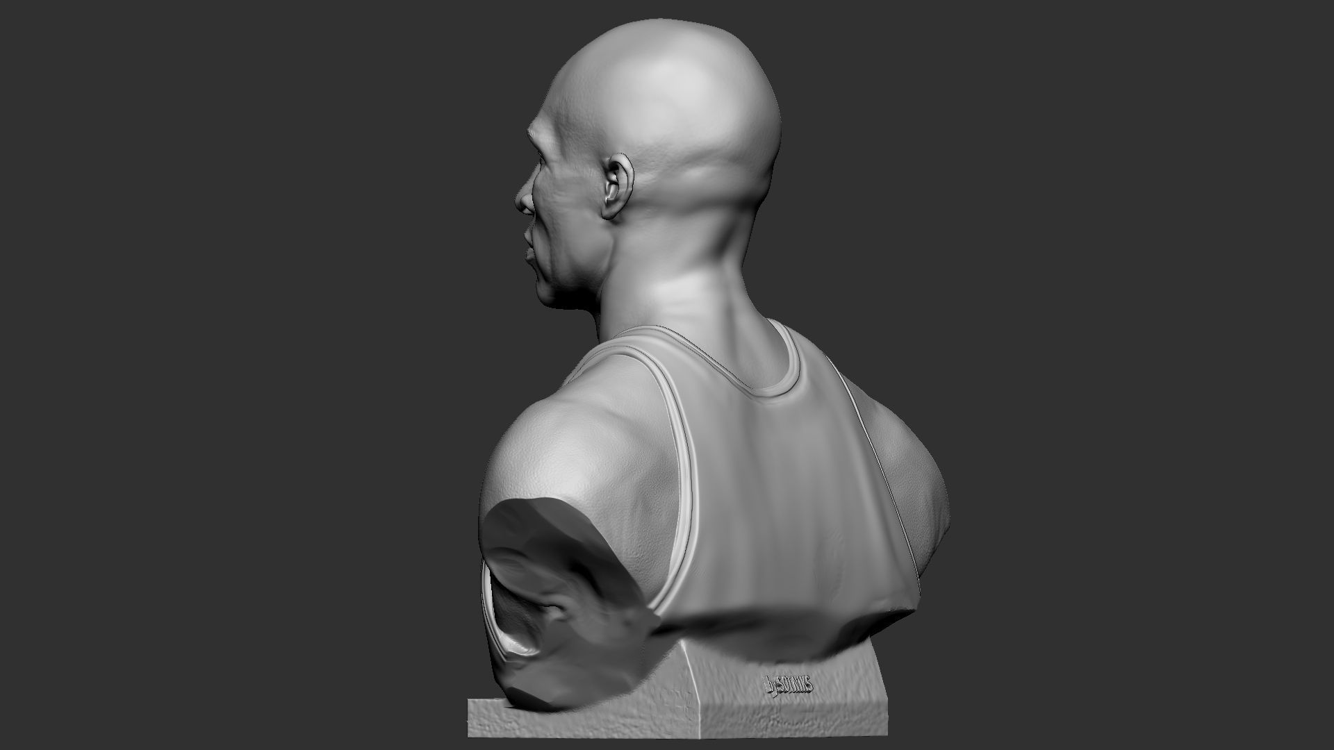 Kobe Bryant 3D print model_3
