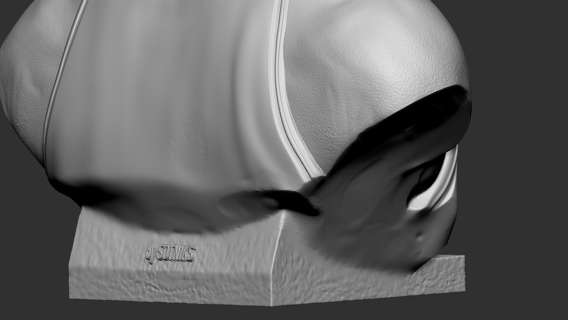 Kobe Bryant 3D print model_22