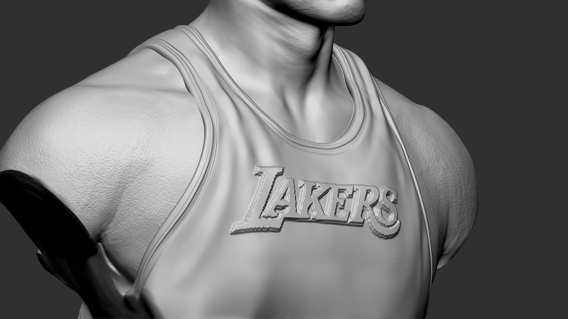 Kobe Bryant 3D print model_20
