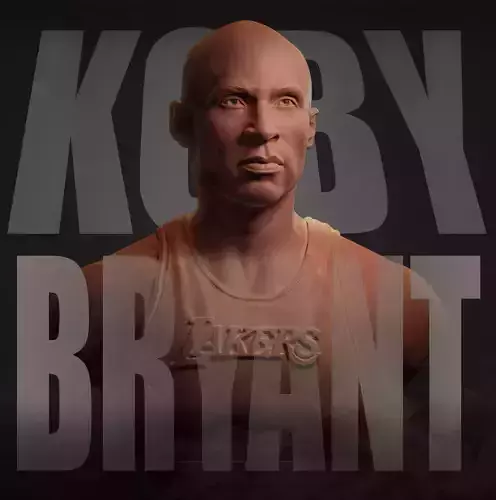 Kobe Bryant 3D print model