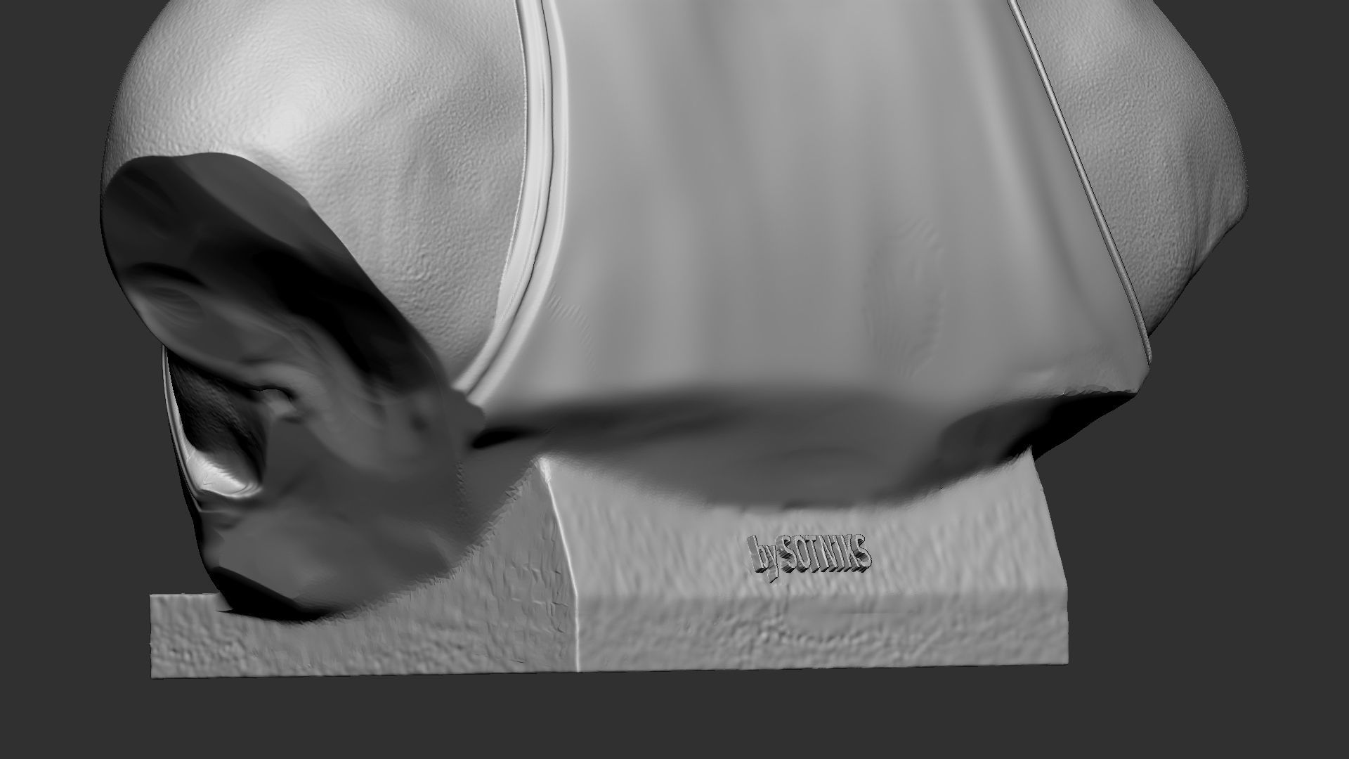 Kobe Bryant 3D print model_21