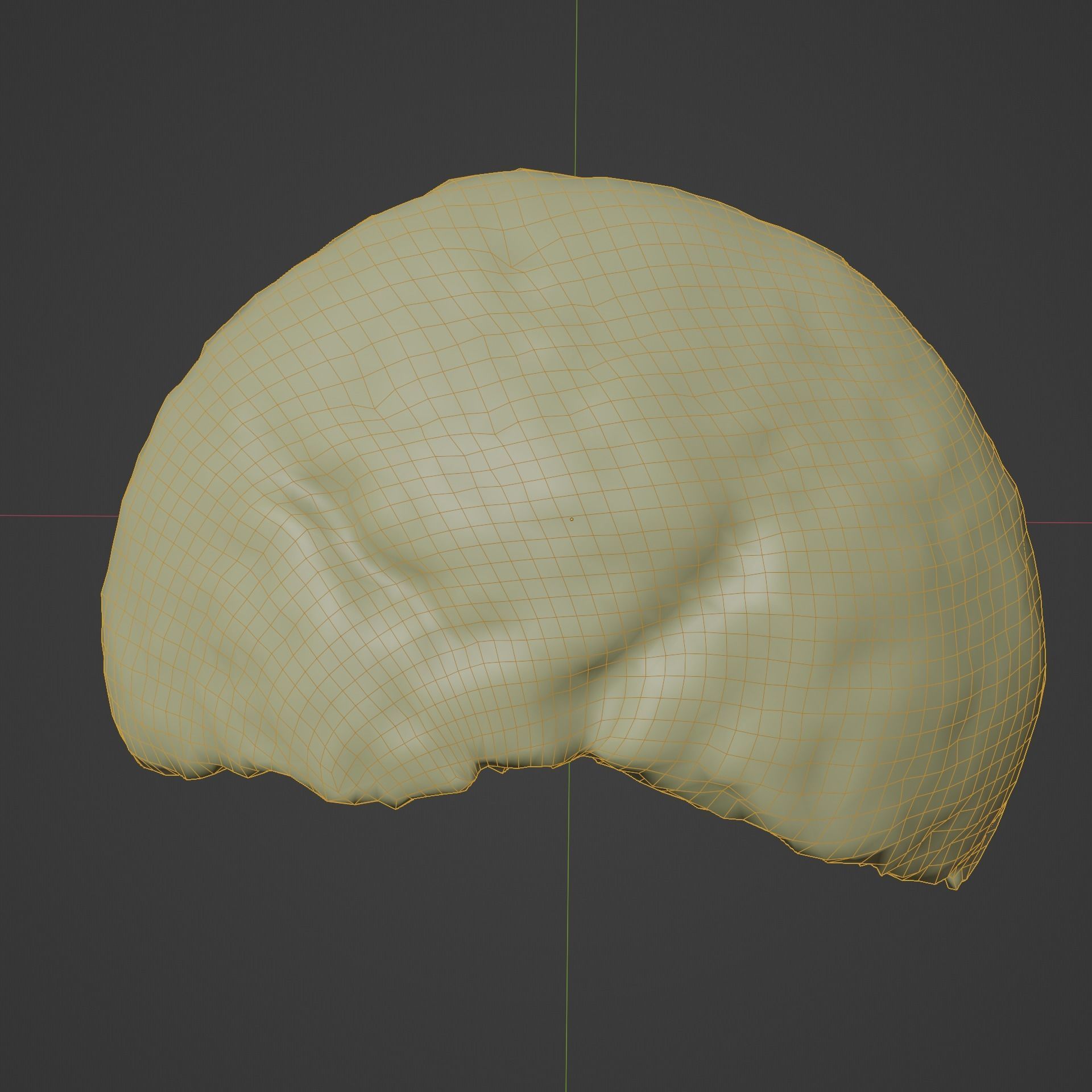 Banana cakes style3 Low-poly 3D model_15