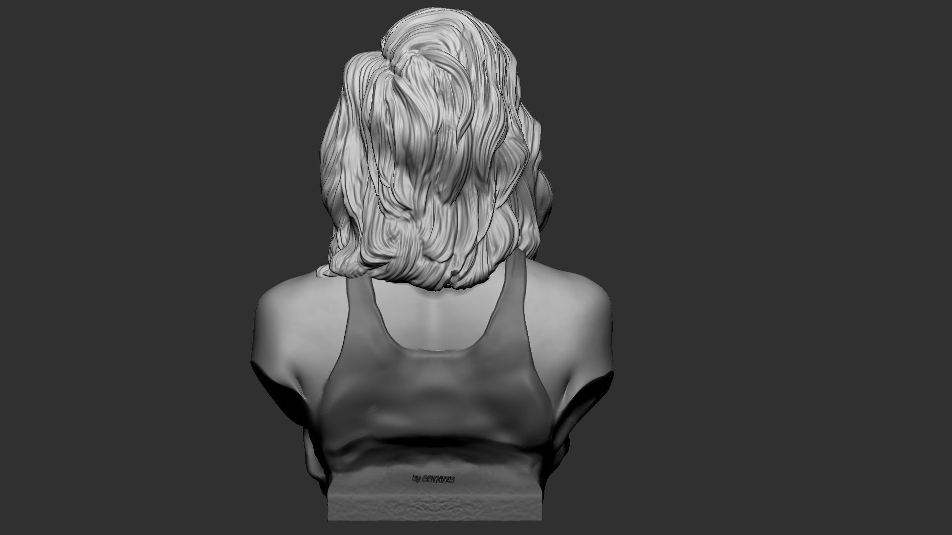 Lady Gaga 3D print model_7