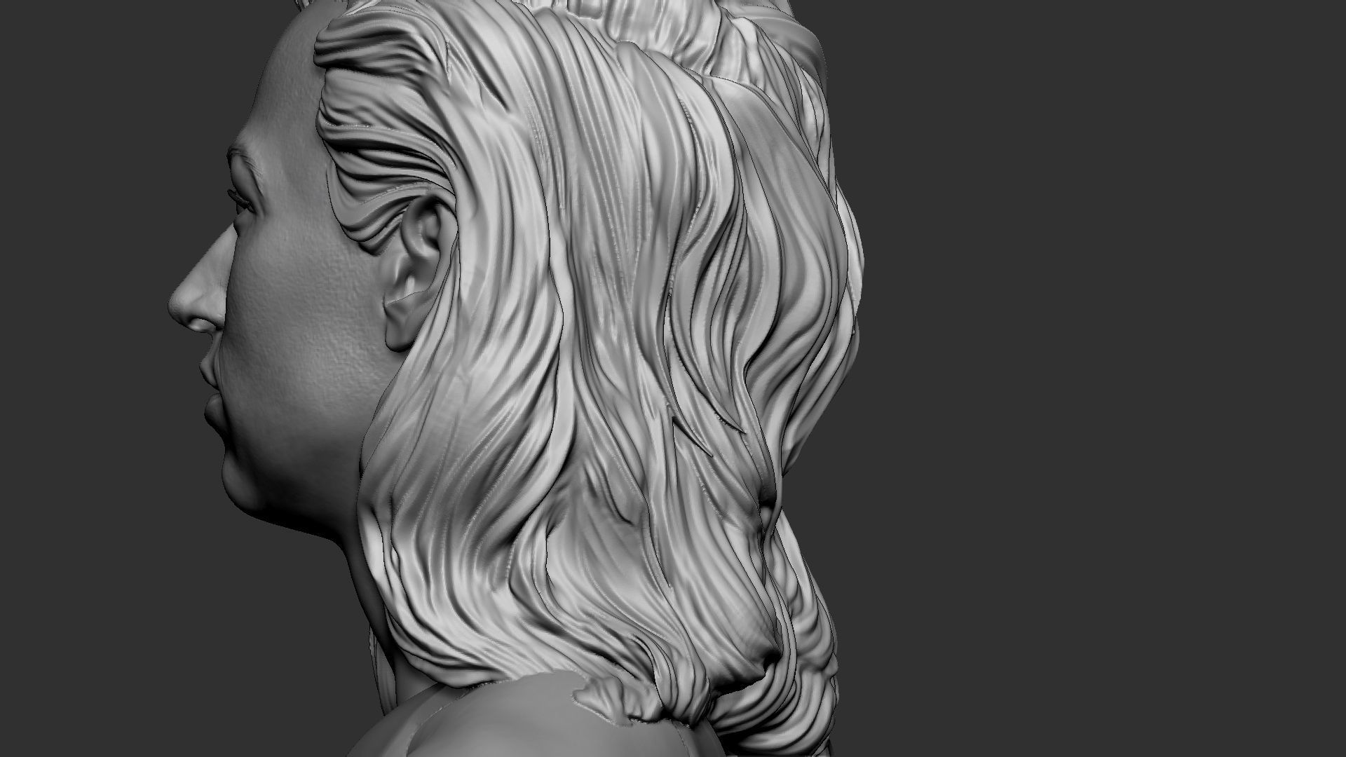 Lady Gaga 3D print model_21