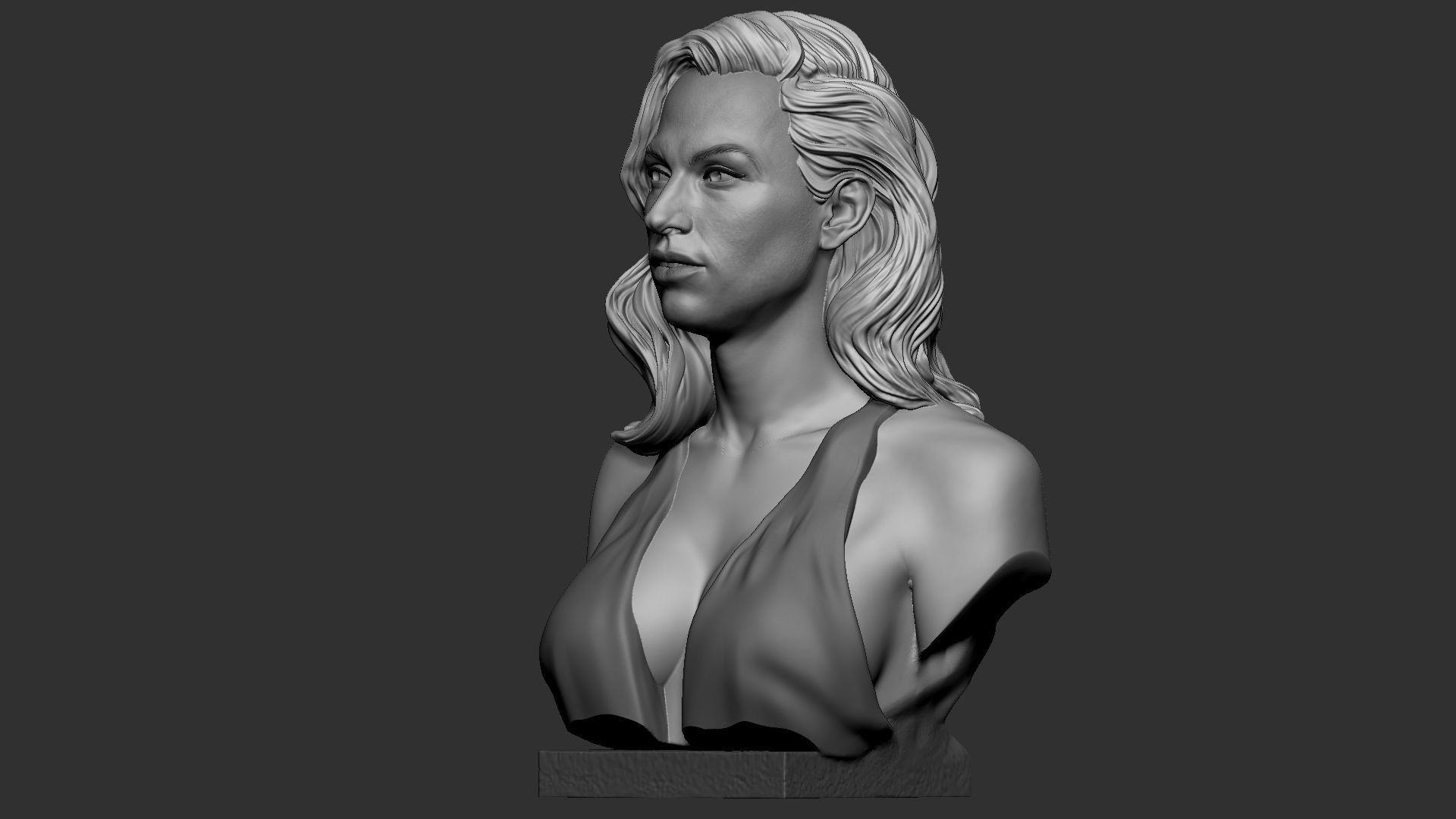 Lady Gaga 3D print model_31