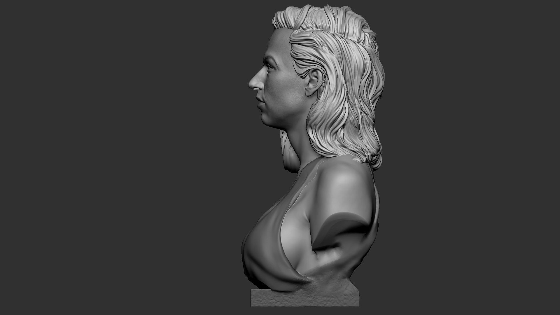 Lady Gaga 3D print model_34