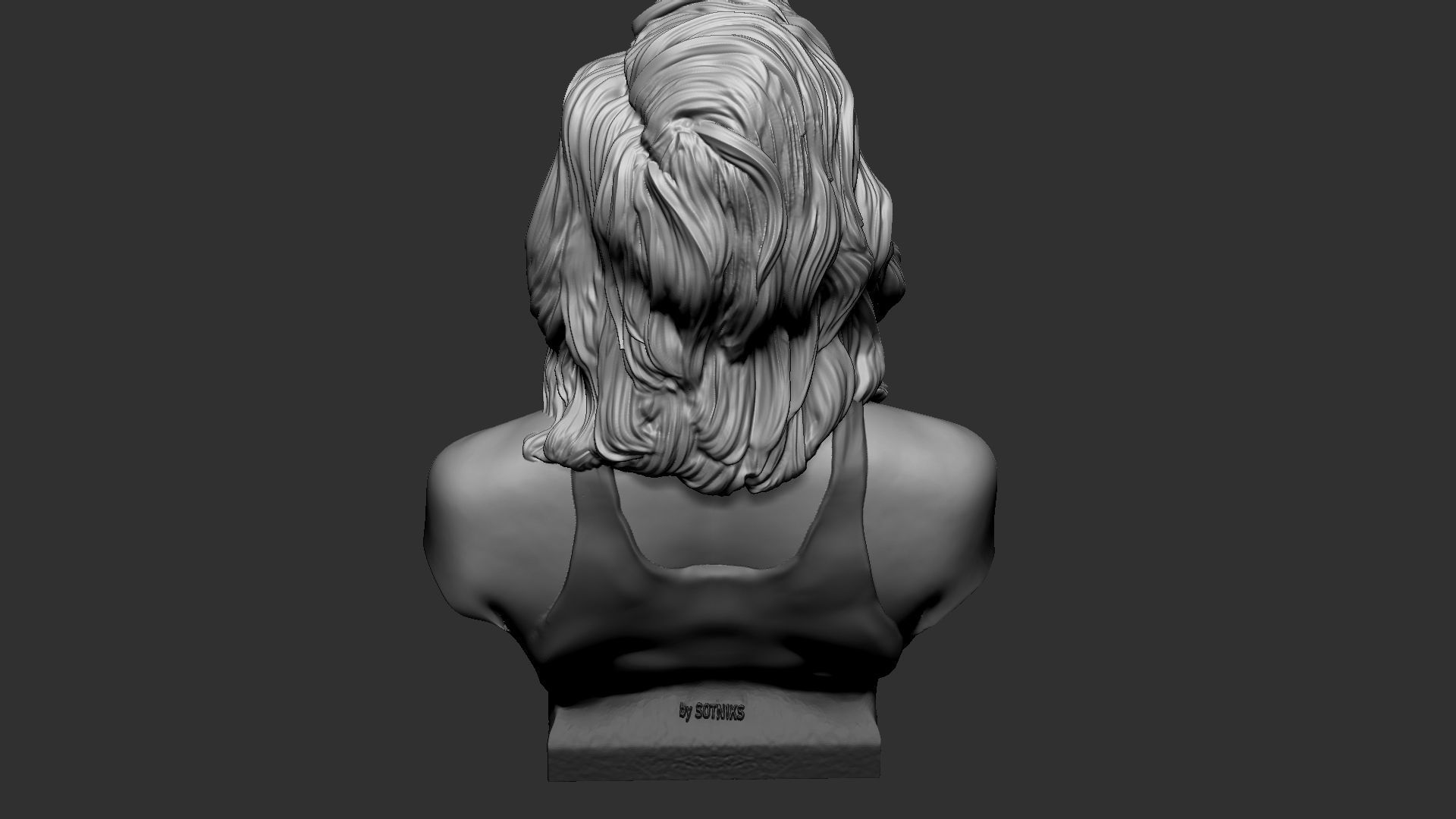 Lady Gaga 3D print model_23