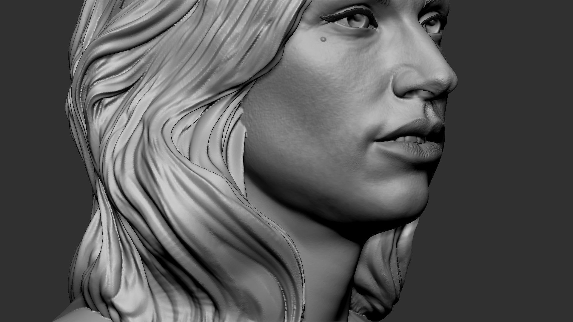 Lady Gaga 3D print model_30