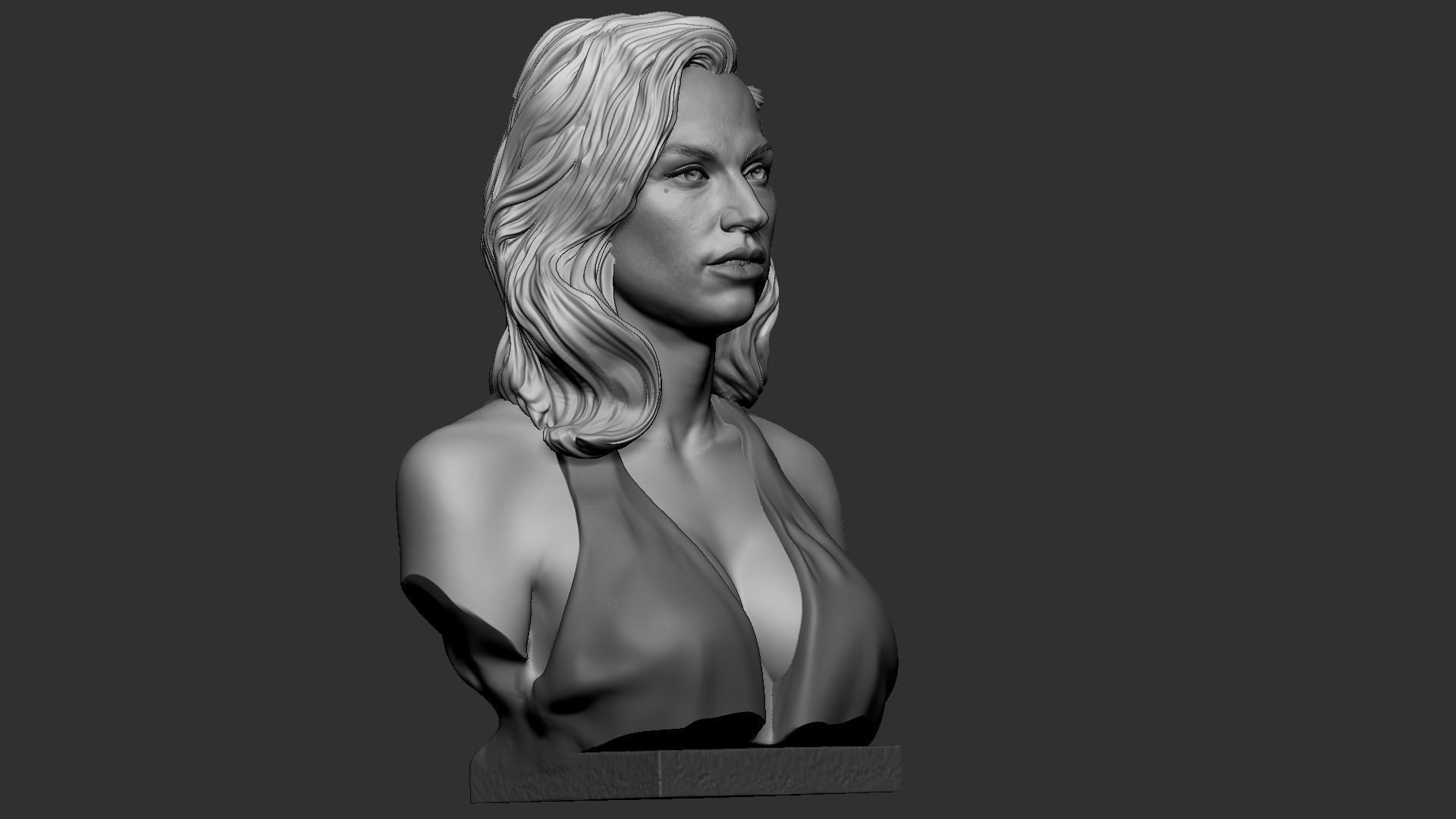Lady Gaga 3D print model_15