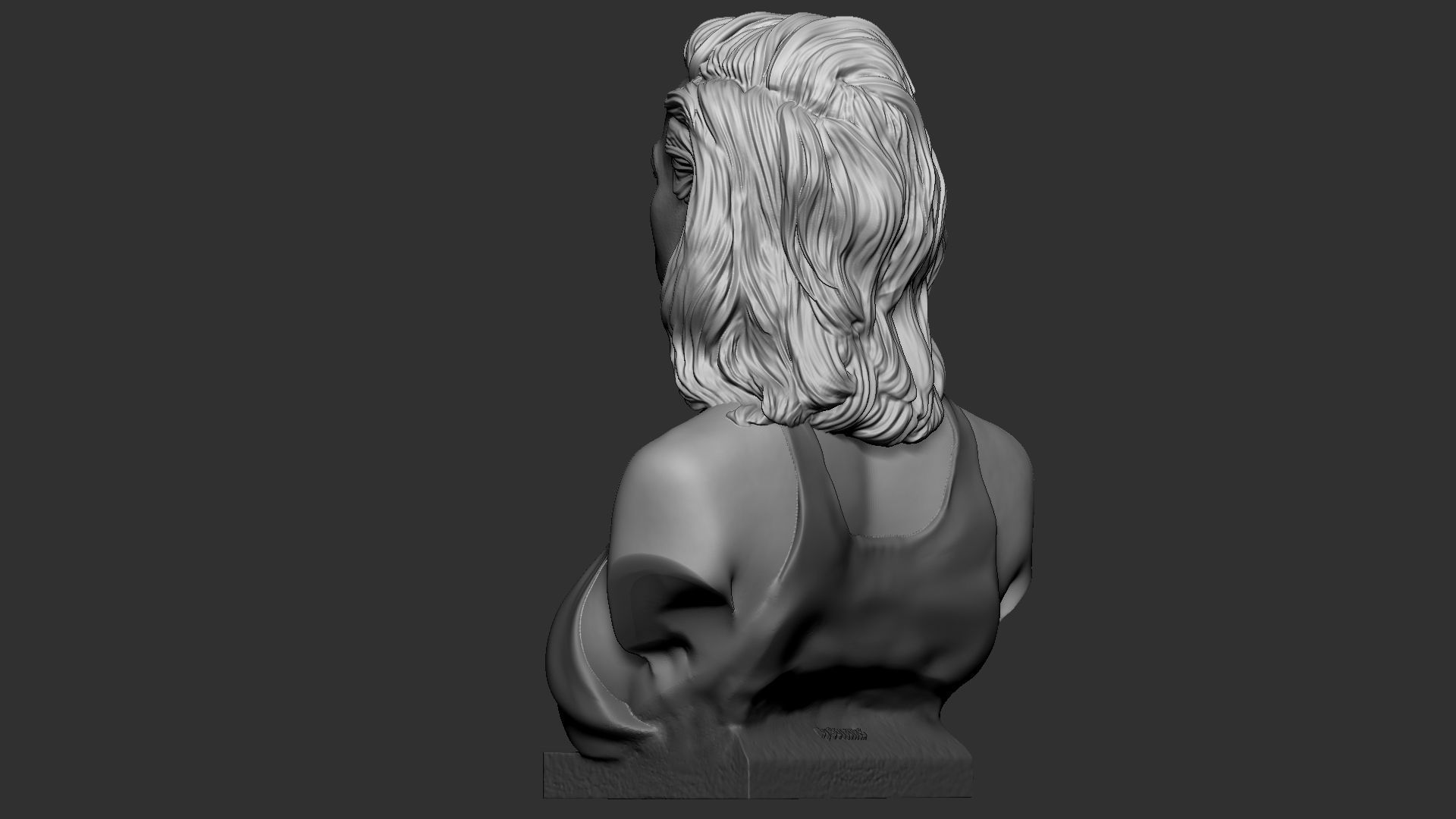 Lady Gaga 3D print model_3