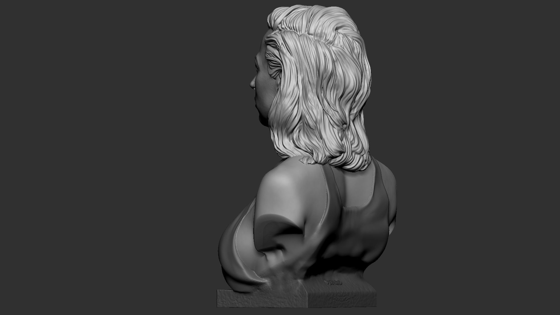 Lady Gaga 3D print model_36