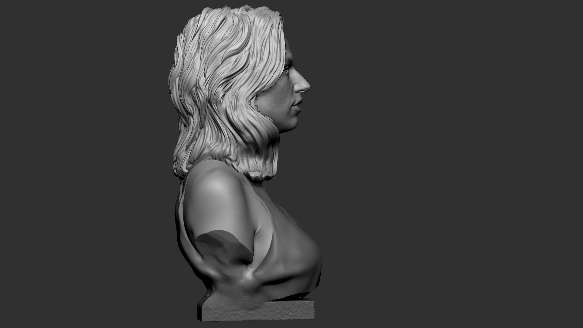 Lady Gaga 3D print model_12
