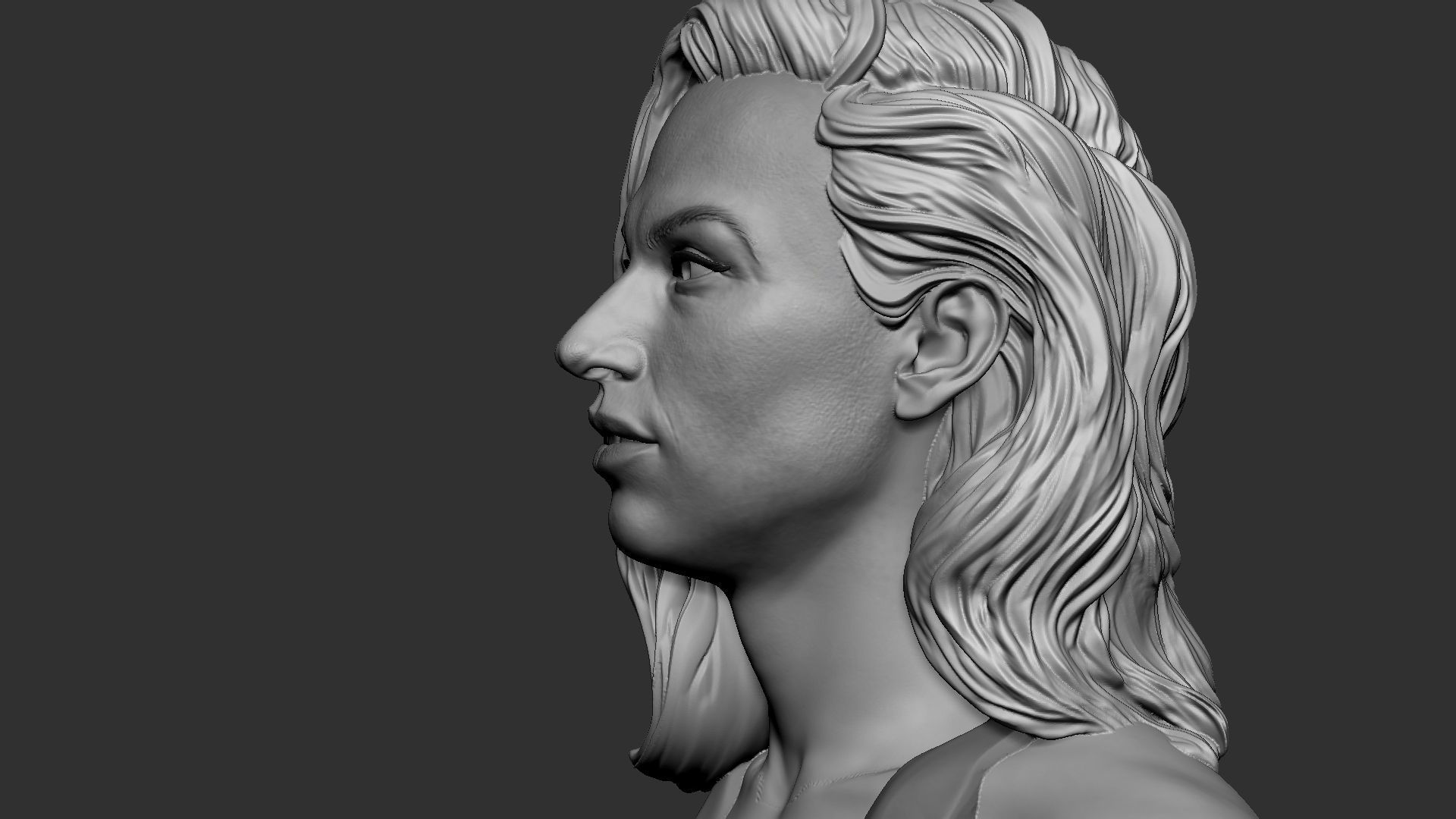 Lady Gaga 3D print model_19