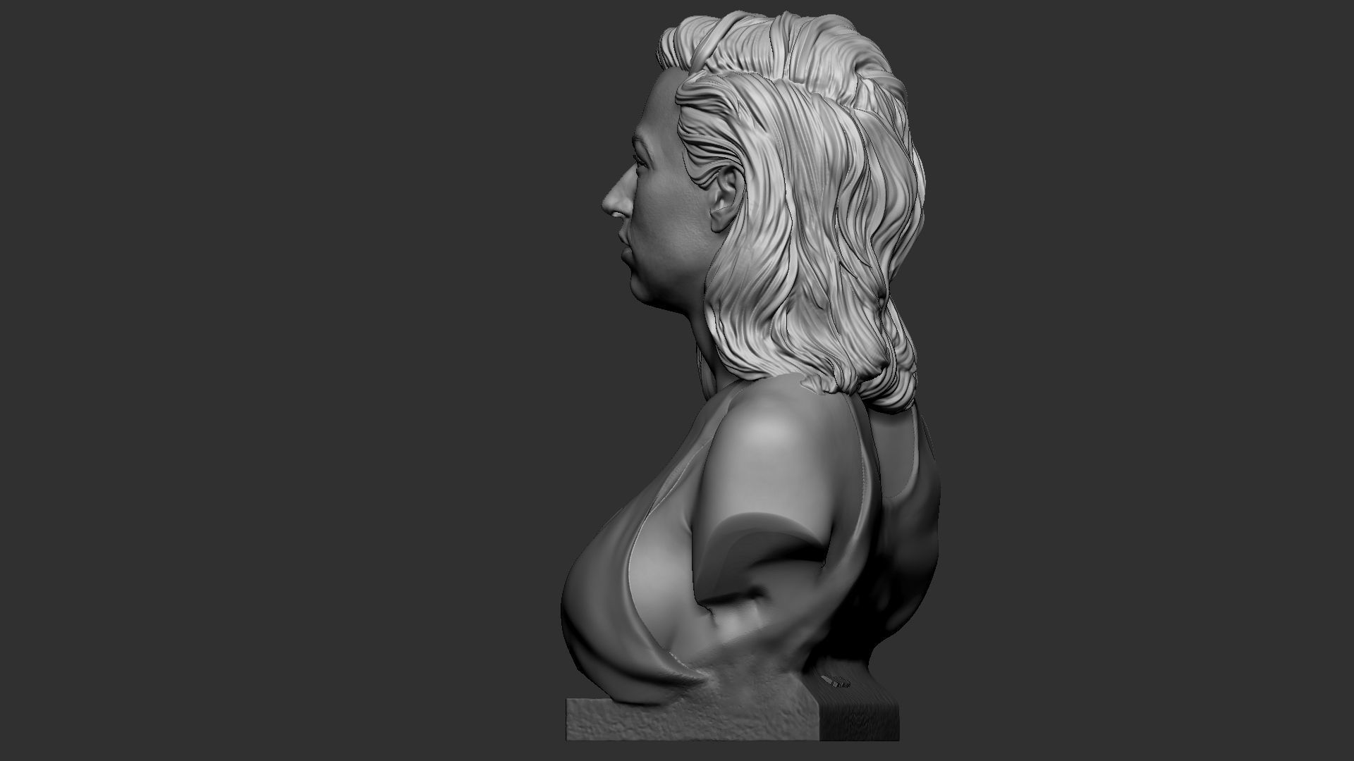Lady Gaga 3D print model_35