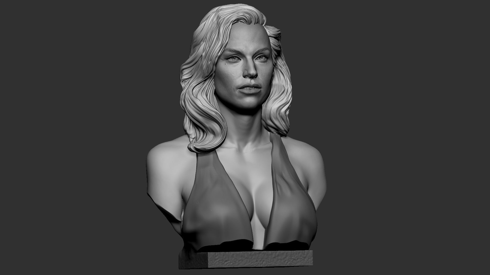 Lady Gaga 3D print model_16
