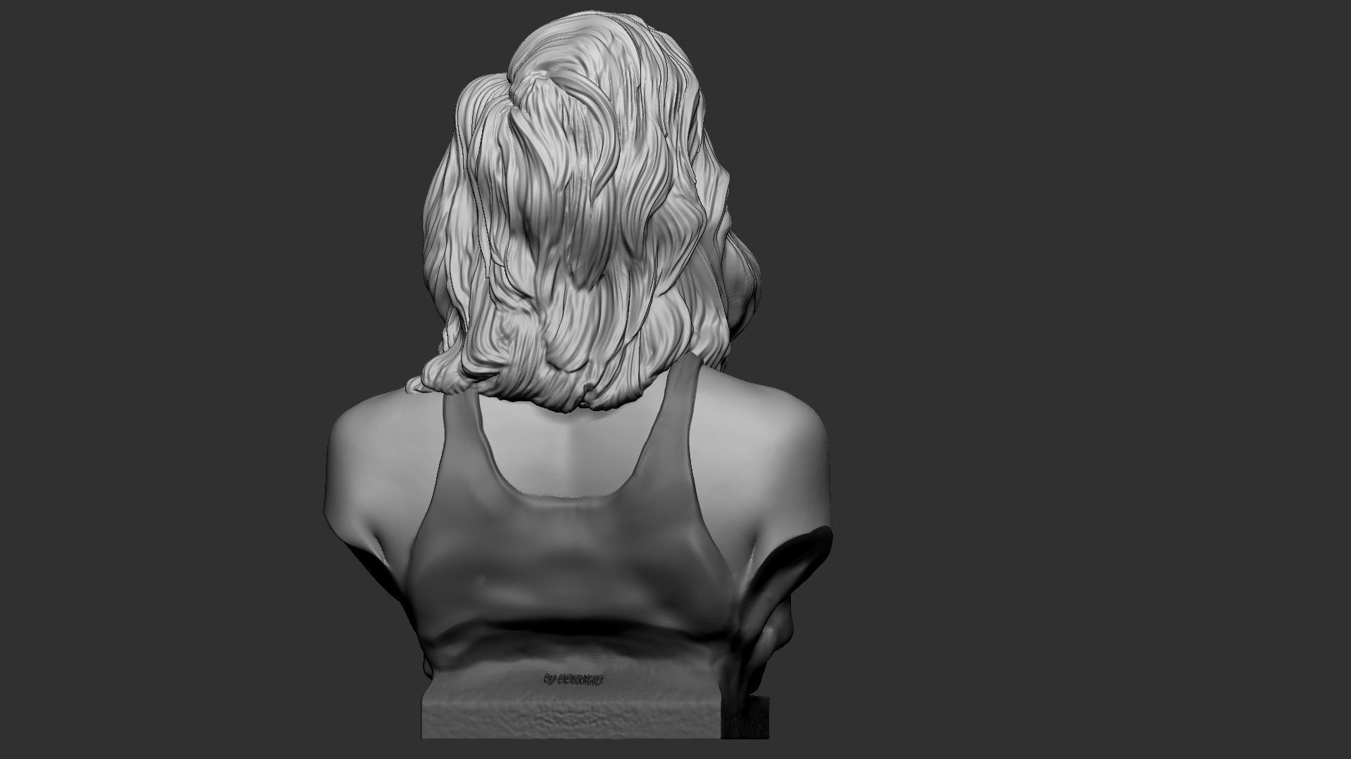 Lady Gaga 3D print model_8