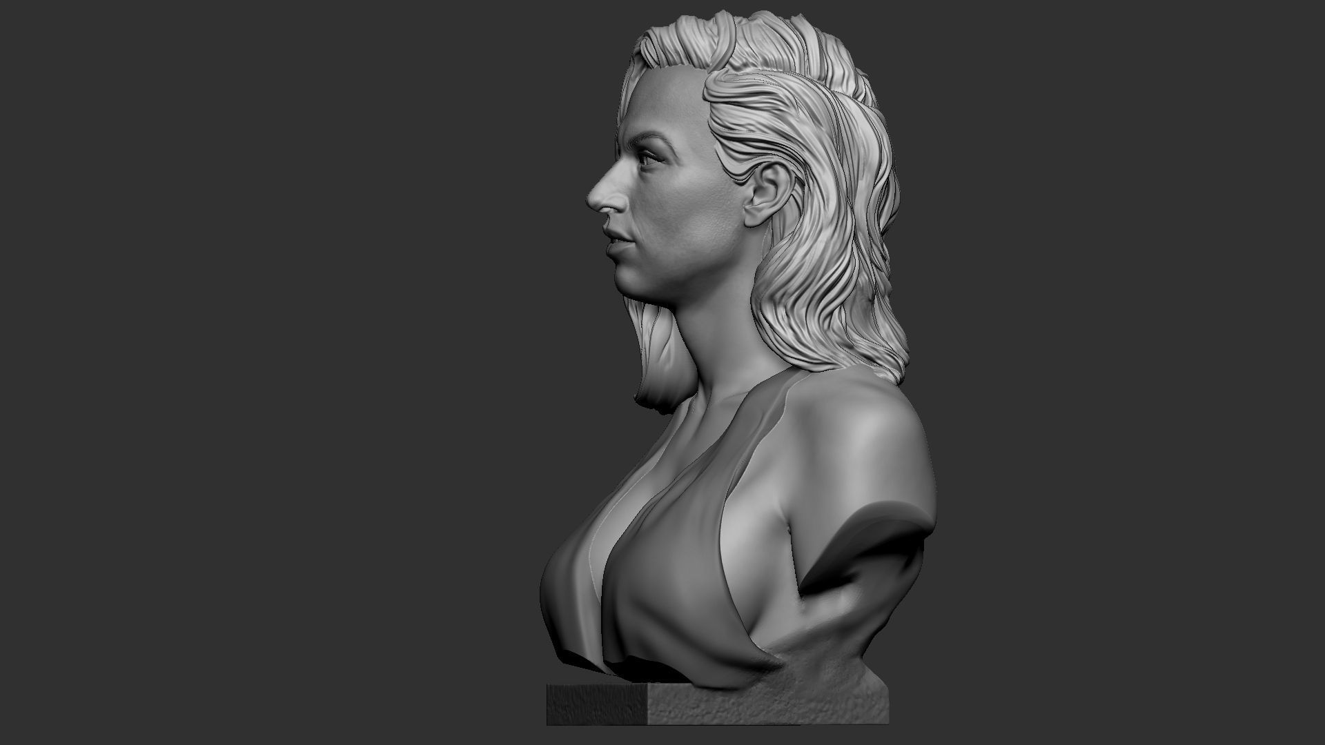Lady Gaga 3D print model_33