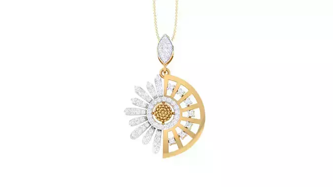 Women Pendant 3dm STL OBJ FBX Renders Details