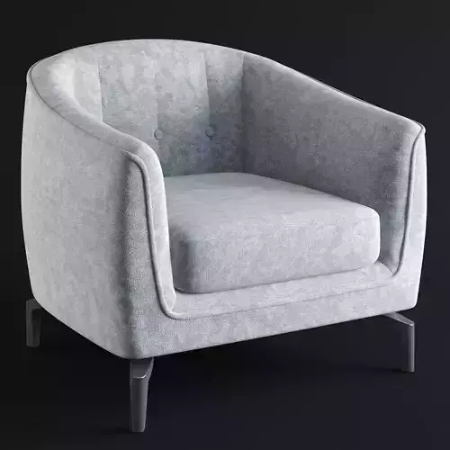Torino Armchair 3D model
