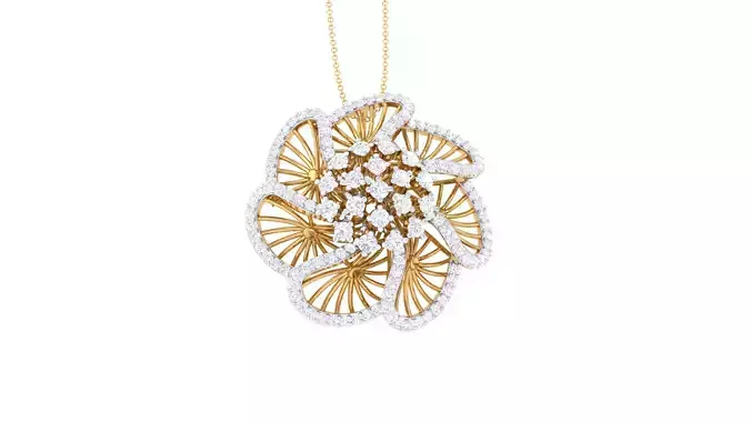 Women Pendant 3dm STL OBJ FBX Renders Details