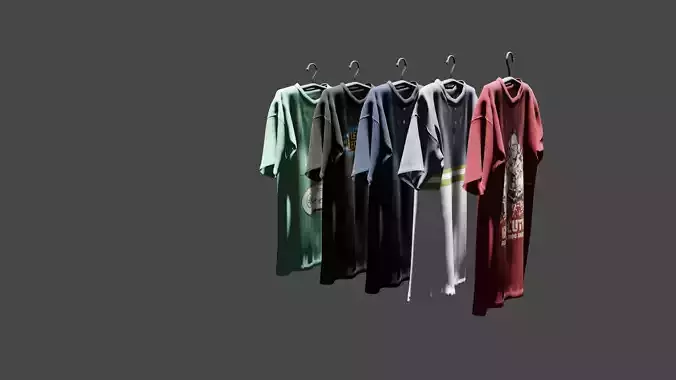 3D model of Shirt for sell  Low-poly 3D model